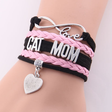 Stylish Cat Mom Bracelet