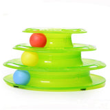 3 Tier Crazy Ball  Interactive Cat Toy